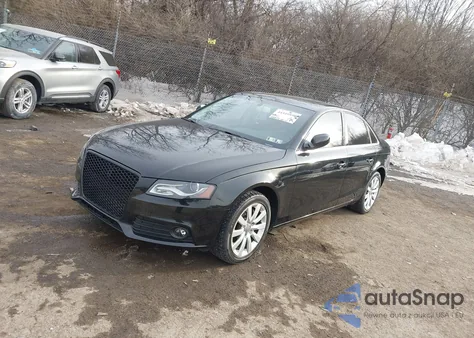 2012 Audi A4 2.0T Premium z USA, uszkodzony, nr VIN WAUBFAFL5CN018254